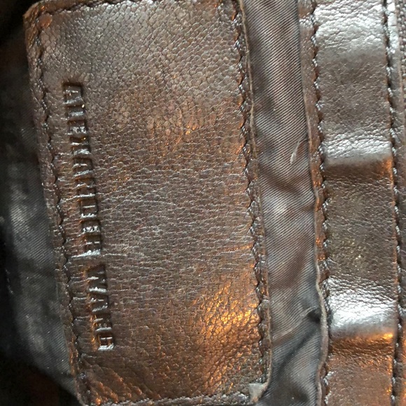 ALEXANDER WANG cross body little black leather bag - Picture 5 of 7